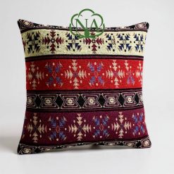 Gối tựa bông gạo ghế sofa vỏ thổ cẩm